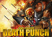 Плакат Five Finger Death Punch "And Justice For None"