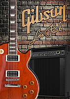 Плакат Gibson Les Paul
