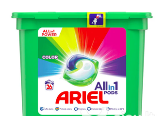 Капсули для кольорової білизни Ariel All in1 Color 28 штук