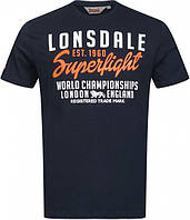 Футболка BREDON 115068-3076 Dark Navy Lonsdale M Темно-синій