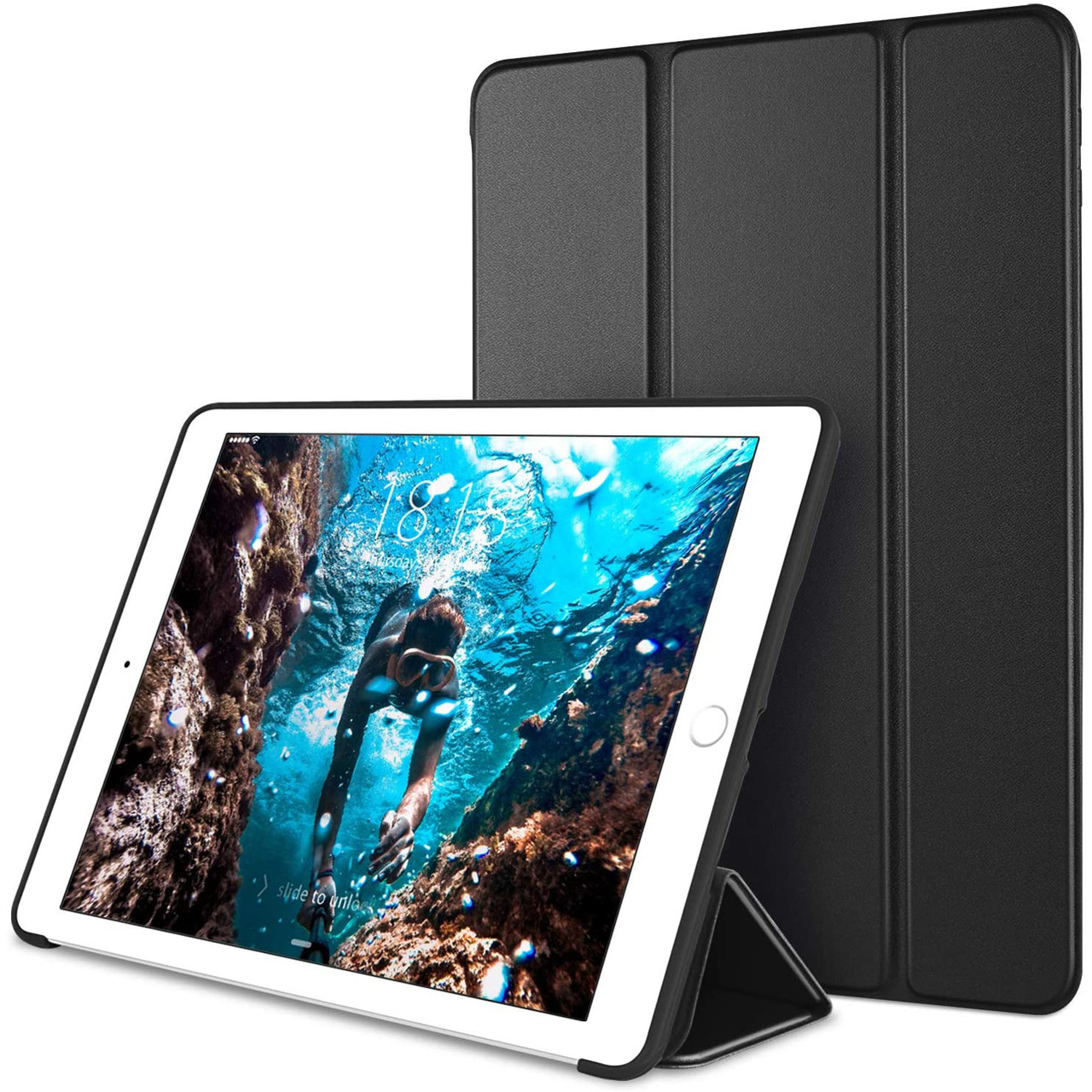 Чохол Smart Cover для Apple iPad Mini 4 / 5 (Wake / Sleep) Black
