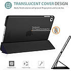 Чохол Smart Cover для Apple iPad Mini 4 / 5 (Wake / Sleep) Dark Blue, фото 3