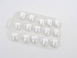 Форма для шоколаду Зубки