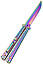 Нож бабочка Shaf A822 "Цветной кирпич", фото 2