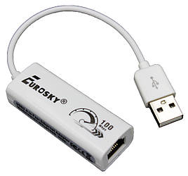 Адаптер USB LAN KY-RTL8152B Eurosky (для Т2)