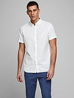 Рубашка JJESUMMER SHIRT SlimFIT 12163857 White Jack & Jones M Белый