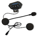 Bluetooth мото-гарнітура для шолома BT12, фото 3