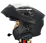 Bluetooth мото-гарнітура для шолома BT12, фото 5