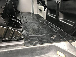 Задні килимки Stingray для Volkswagen T5 Резина (2 шт)