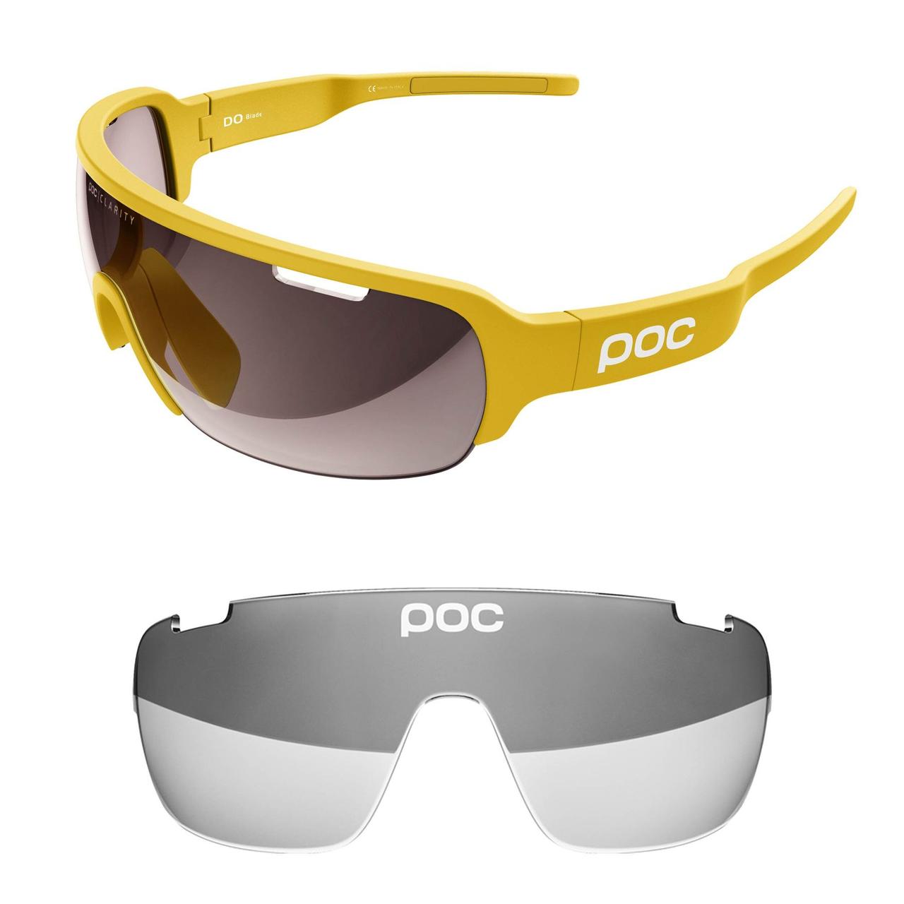 Солнцезащитные очки POC DO Half Blade with extra lens, Sulphite Yellow (PC DOHB55141311BSM1) - фото 1 - id-p1426154918