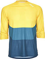 Велоджерси POC Essential Enduro 3/4 Light Jersey, Sulphite Multi Yellow, S (PC 528338240SML1)