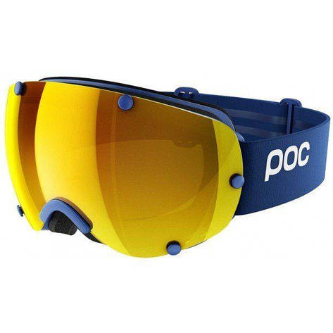 Маска гірськолижна POC Lobes Clarity, Basketane Blue/Spektris Orange, One (PC 401238173ONE1), фото 1
