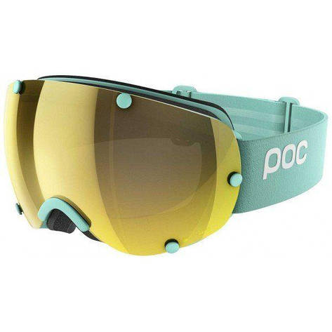 Маска гірськолижна POC Lobes Clarity, Tin Blue/Spektris Gold, One (PC 401238218ONE1), фото 1
