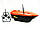 Короповий кораблик Carp Cruiser boat OF7-CWL для завезення прикормки наживки з кольоровим ехолотом Lucky FF718-LiC-WL, фото 6