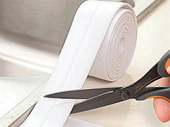 Самоклеїться Waterproof для ванни і кухні водонепроникна 3.2 м х 3.8 см Білий