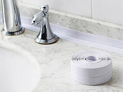 Самоклеїться Waterproof для ванни і кухні водонепроникна 3.2 м х 2.2 см Білий