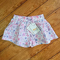 Спідниця-шорти для дівчинки, зріст 62, колір білий