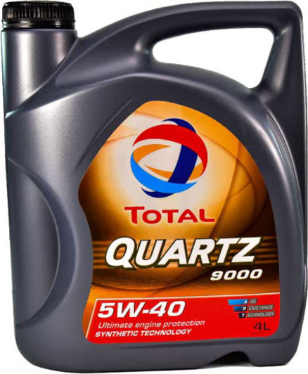 Моторне масло Total Quartz 9000 5W-40 4л (148597)