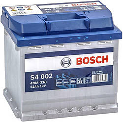 Акумулятор автомобільний Bosch 6СТ-52 S4 Silver (S40 020)