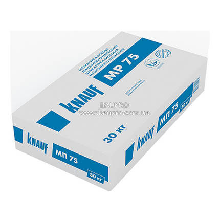 Штукатурка KNAUF МП-75 гіпсова машинна, 30 кг, фото 2