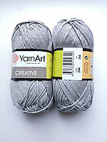 Креатив Ярнарт, цвет 244 серый, 1 моток 50г