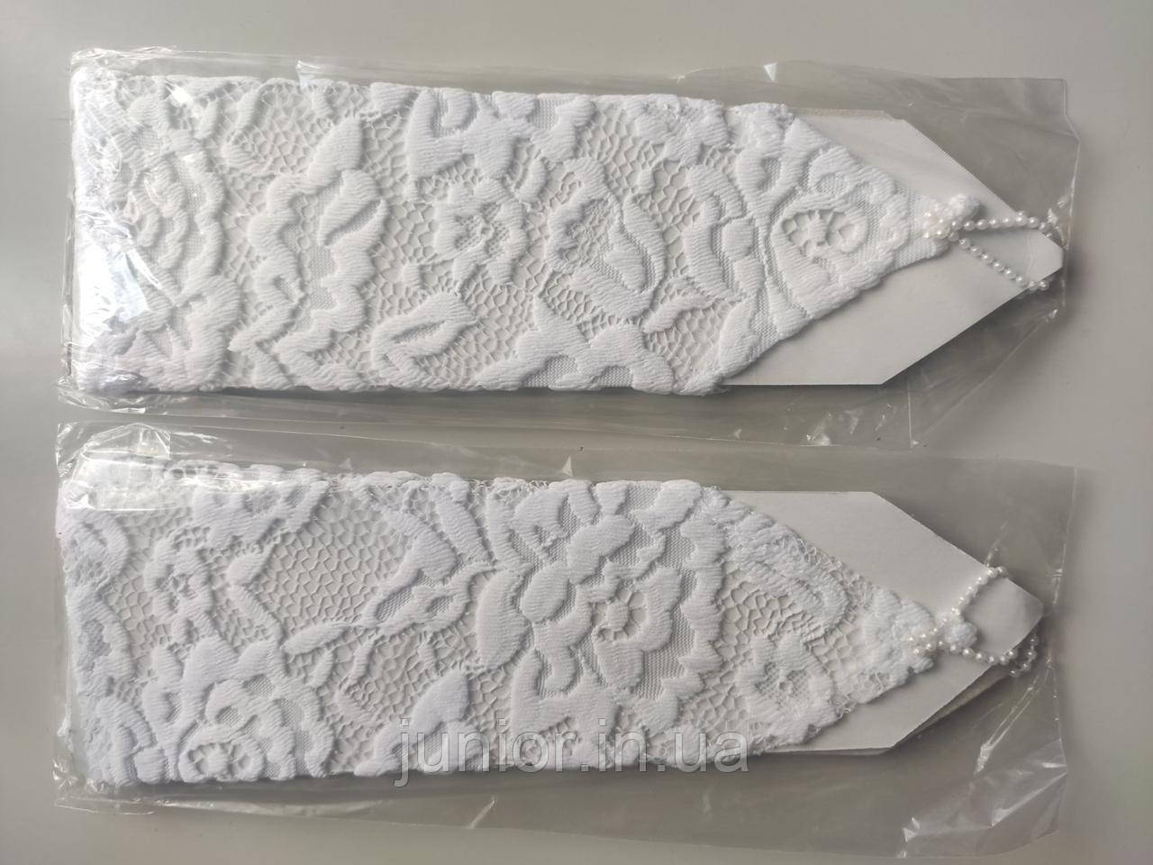 Ошатні рукавички під бальне плаття для дівчинки., фото 1