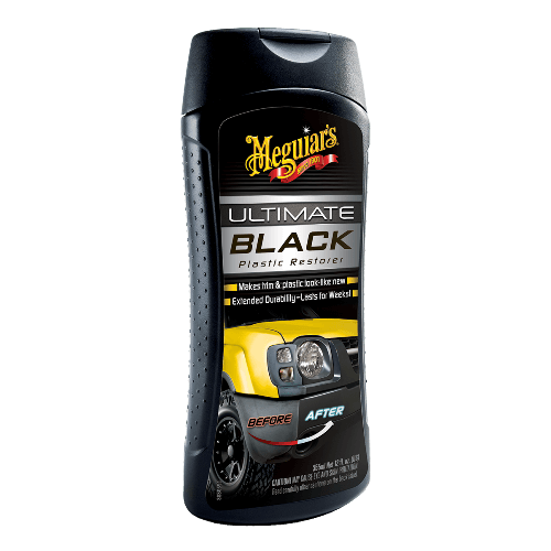 Лосьйон для зберігання зовнішнього пластику Meguiar's G15812EU Ultimate Black Plastic Restorer Lotion, 355 мл, фото 1
