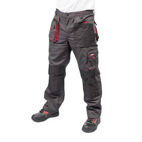 Штани робочі 80 % поліестер, 20 % бавовна, щільність 260 г/м2, XXXL INTERTOOL SP-3016