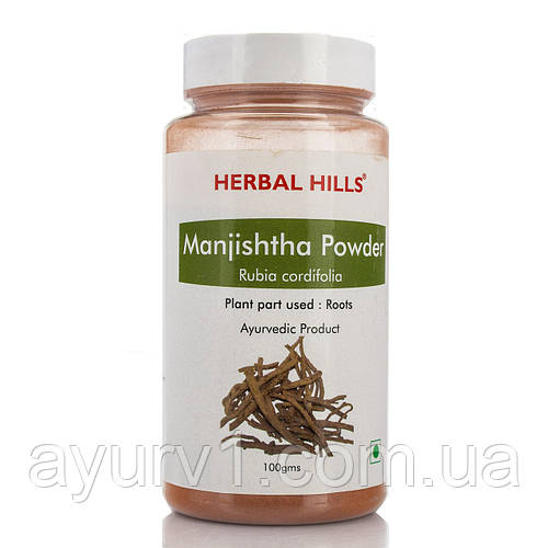 Купить Манжишта, Хербал Хиллс / Manjishtha, Herbal Hills / 100 г, цена ...