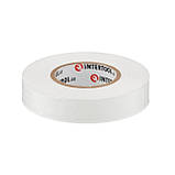 Стрічка ізоляційна 0.15 мм*17 мм*25м біла INTERTOOL IT-0063 mg, фото 3