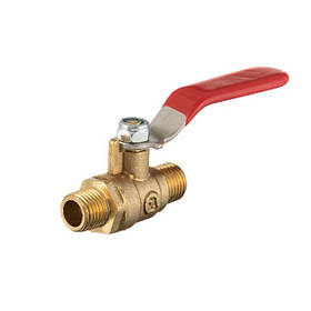 Кран кульовий повітряний, латунь, зовнішнє різьблення 1/4"-1/4", STORM INTERTOOL PT-1882 mg