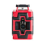 Рівень лазерний INTERTOOL, Рівень обладнаний лазерними,Лазерний рівень, Рівень для будівельників, фото 3