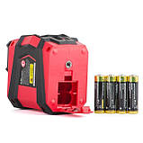 Рівень лазерний INTERTOOL, Рівень обладнаний лазерними,Лазерний рівень, Рівень для будівельників, фото 9