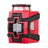 Рівень лазерний INTERTOOL, Рівень обладнаний лазерними,Лазерний рівень, Рівень для будівельників, фото 10