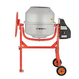 Бетонозмішувач INTERTOOL DT-9160,Бетонозмішувач 650 Вт,Бетономішалки,Бетонозмішувач для будинку,Бетономішалки професійні,Побутовий, фото 2