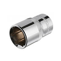 Головка шестигранная 1/2", 17ммx38мм Cr-V INTERTOOL ET-0017