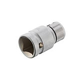 Перехідник квадрат 1/2"x шестигранник 10 мм, CrV INTERTOOL ET-1108 mg, фото 4