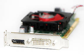 AMD Radeon HD 7470 1GB GDDR3 (64bit) (DVI-I, DisplayPort), низькопрофільна, фото 2