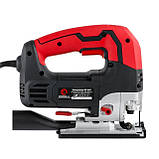 Електролобзик 900 Вт, 1000-3000 хід/хв,безключовий патрон, макс. гол. розпилу 120мм, алюмінієва платформа, mg, фото 6