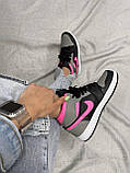 Кроссовки Nike Air Jordan Retro 1 Mid "Pink Shadow"	Артикул N0127, фото 9