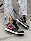 Кроссовки Nike Air Jordan Retro 1 Mid "Pink Shadow"	Артикул N0127