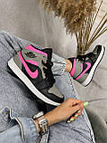 Кроссовки Nike Air Jordan Retro 1 Mid "Pink Shadow"	Артикул N0127, фото 5
