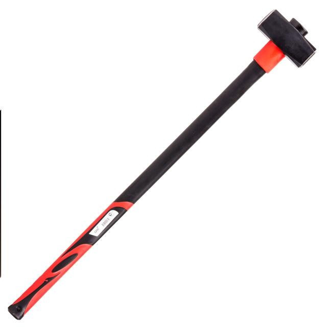 Молот 3000 г INTERTOOL HT-0243, важкий молоток з фібергласовою ручкою, будівельний молоток 3 кг