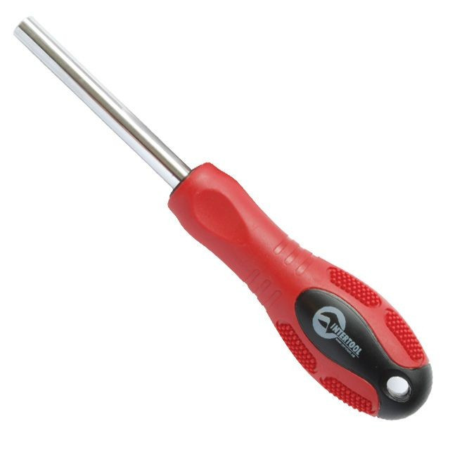 Викрутка магнітна для насадок з шестигранним хвостовиком INTERTOOL HT-0401 mg, фото 1