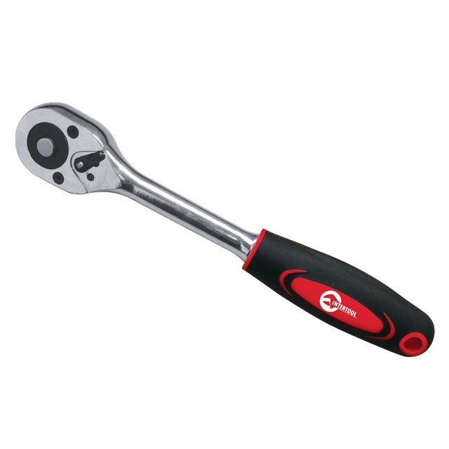 Рукоятка із храповим механізмом на 45 зубів 1/2'' INTERTOOL HT-2119