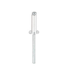 Заклепка алюмінієва 4.0*14.0 мм, уп. 50 шт INTERTOOL RT-4014