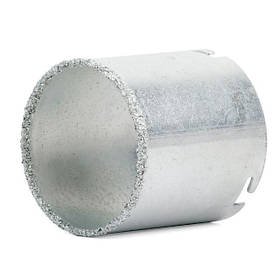 Корончатое свердло D-67 мм, H-64 мм, по плитці INTERTOOL SD-0393 mg