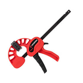 Струбцина автомат 150*60мм, зусилля затиску до 70 кг INTERTOOL HT-6115 mg