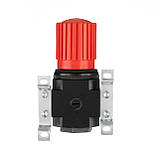 Регулятор тиску 1/2", 1-16 бар, 4000 л/хв, професійний INTERTOOL PT-1428, Регулятор для компресора, фото 4