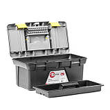 Ящик для інструментів 16.5" 412*214*188мм INTERTOOL BX-0316, Переносний ящик для інструментів, фото 3
